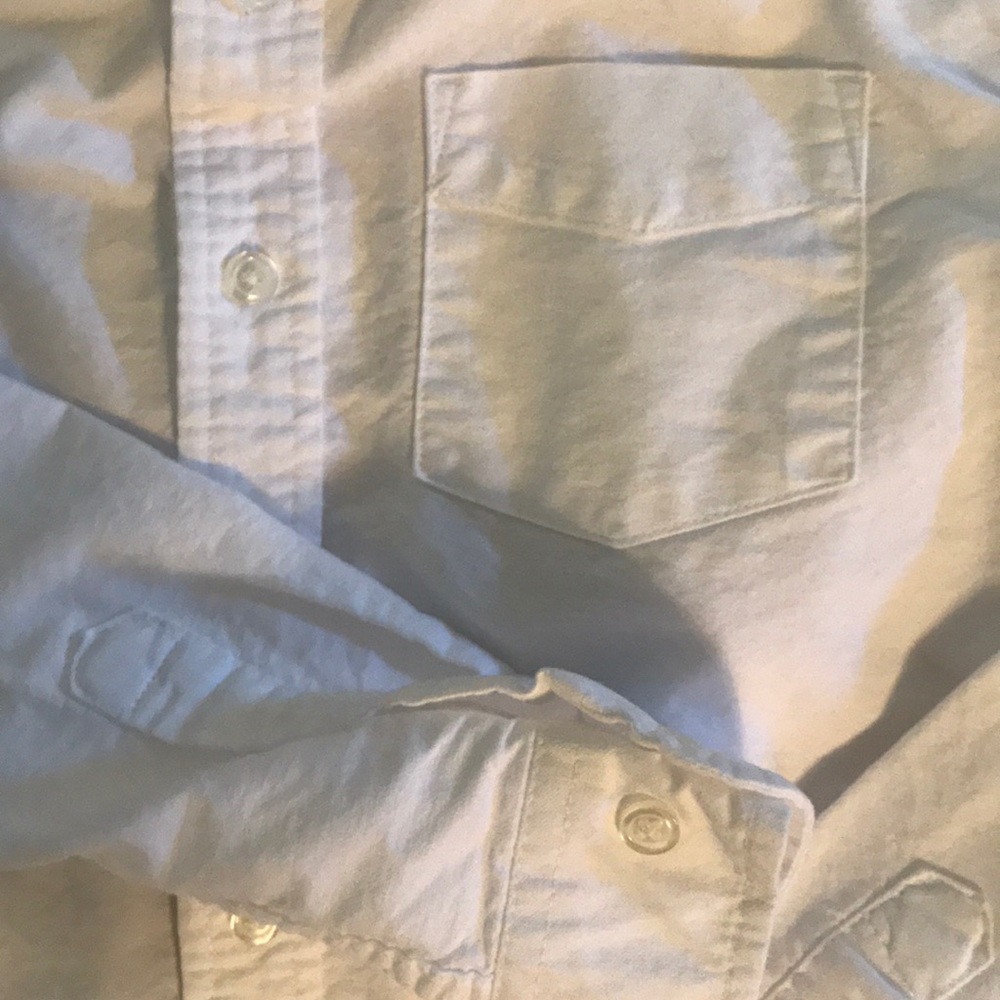 Cherokee white button up - Picture 3 of 3